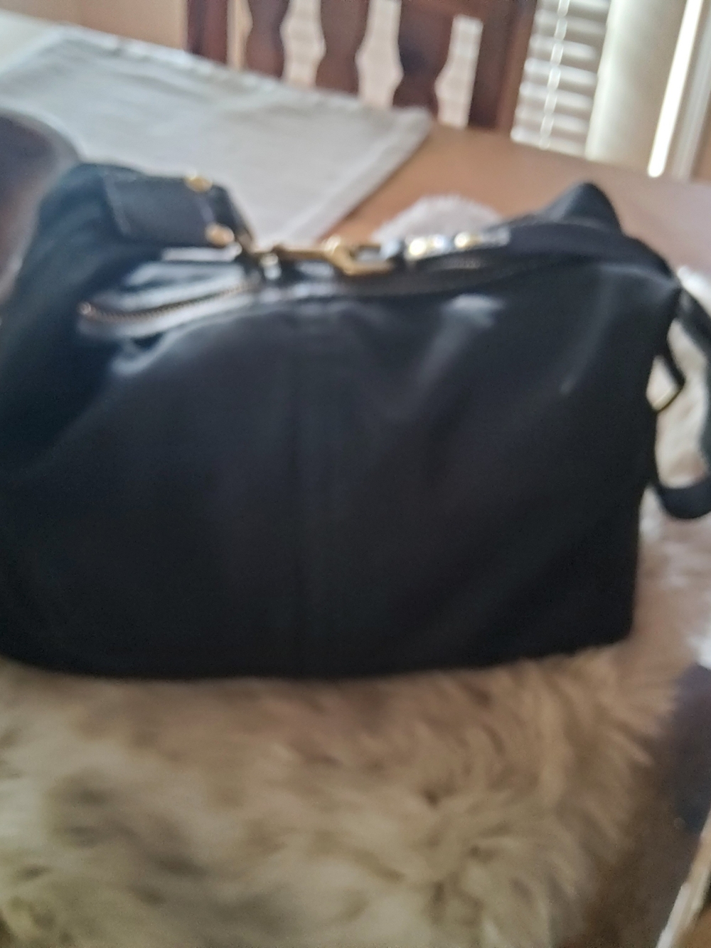 Coach Hampton F10799 Vintage Nylon Hobo GUC - Picture 7 of 14